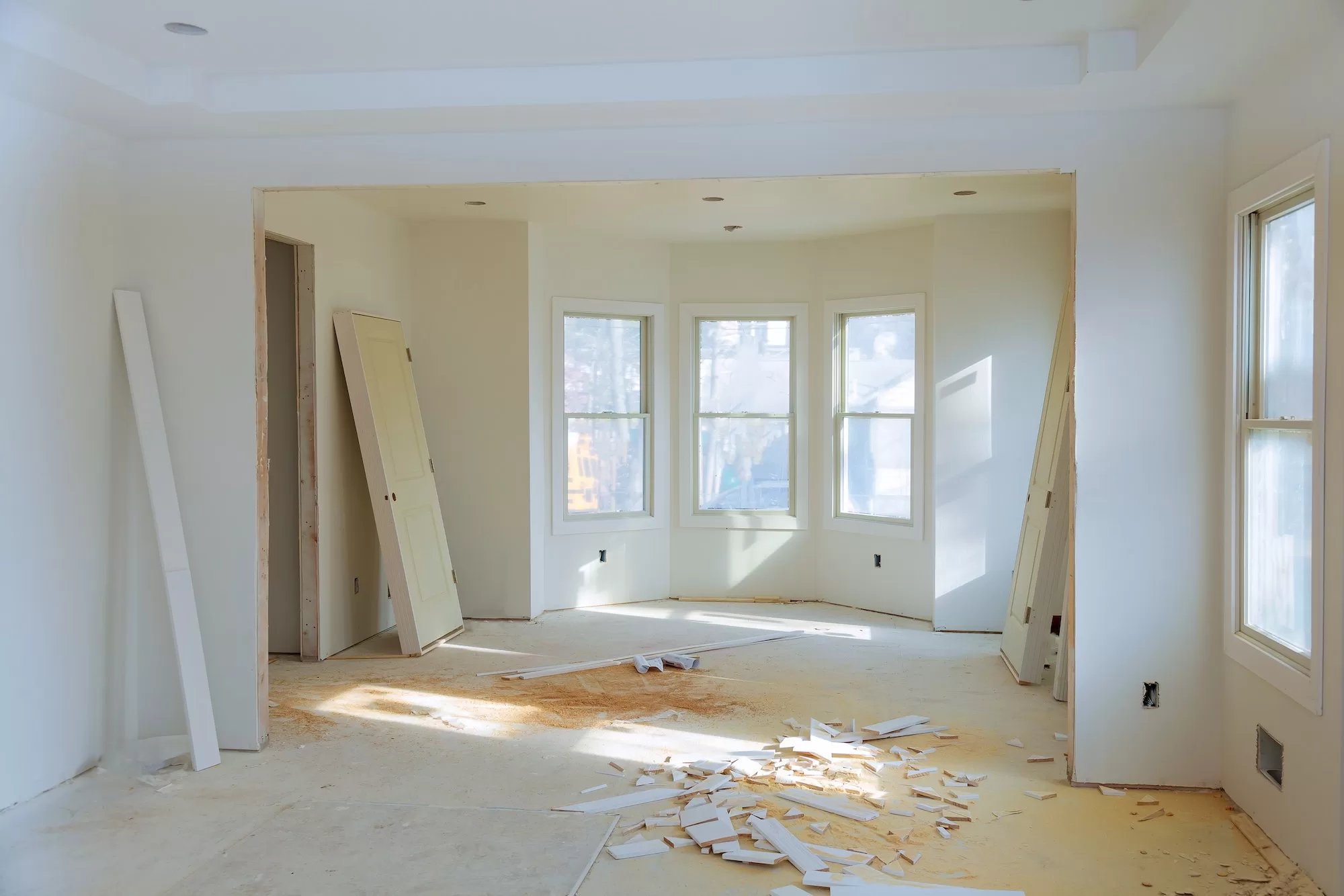 Interior construction of housing Construction building industry new home construction interior